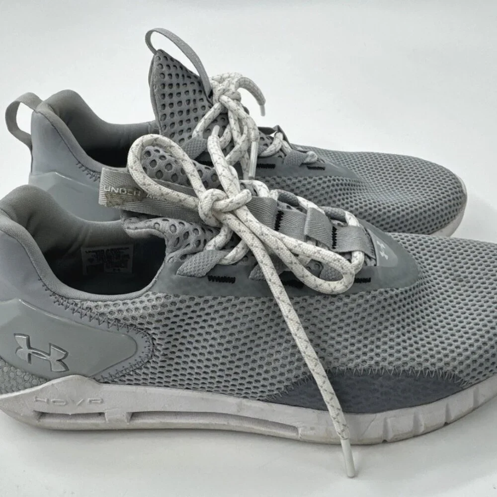 Under Armour HOVR Womens Running Shoes 10 Gray Lightweight Sneakers Gym Mesh